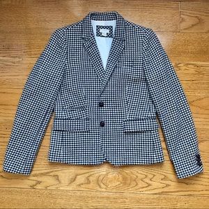 JCrew Houndstooth Blazer